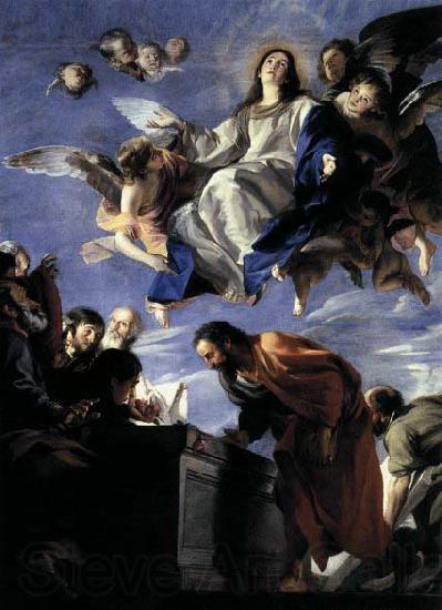 Juan Martin Cabezalero Assumption of the Virgin Germany oil painting art
